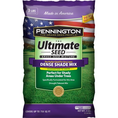 Pennington Ultimate Dense Shade Mix Grass Seed, 3 lb bag   565481192